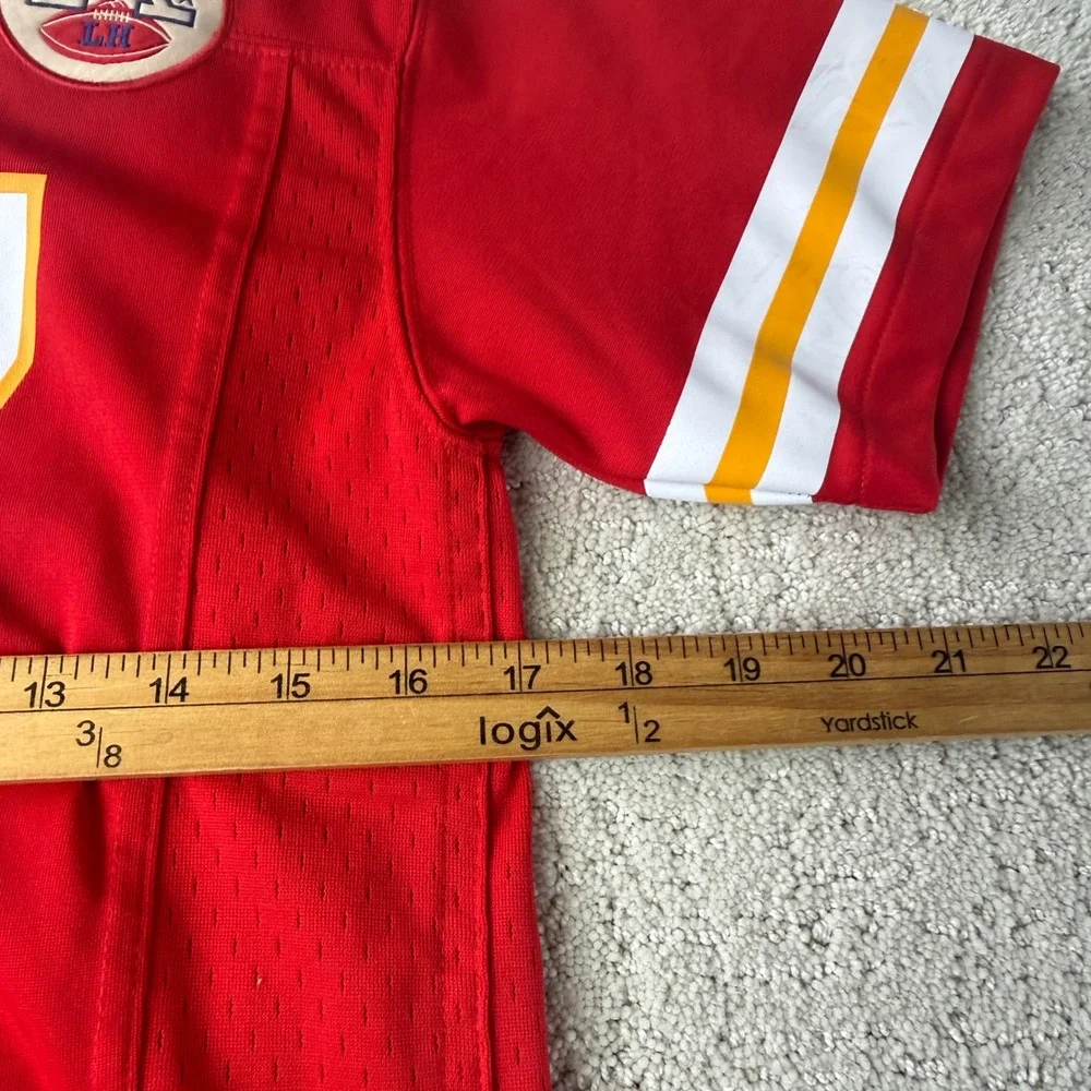 Nike Kansas City Chiefs Jersey Kids M 10/12 Red Travis Kelce 87 NFL On Field
